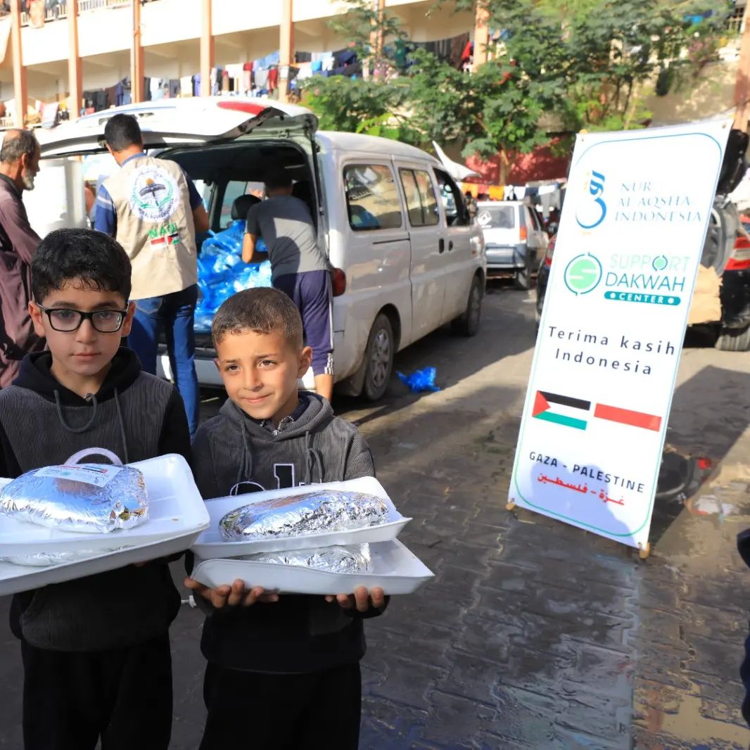 Bantuan untuk Anak Gaza Palestina melalui Support Dakwah Center Indonesia 2