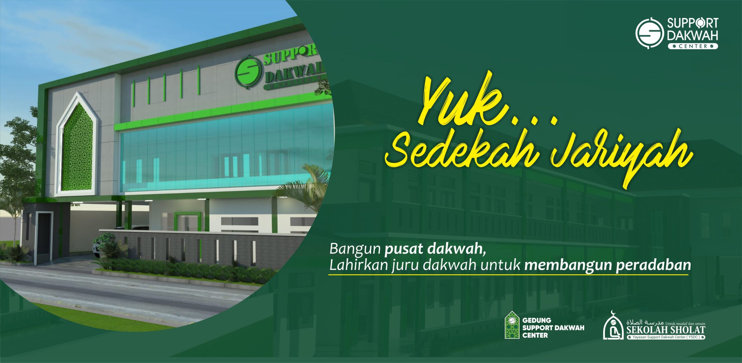 Donasi Pembangunan Pusat Dakwah.