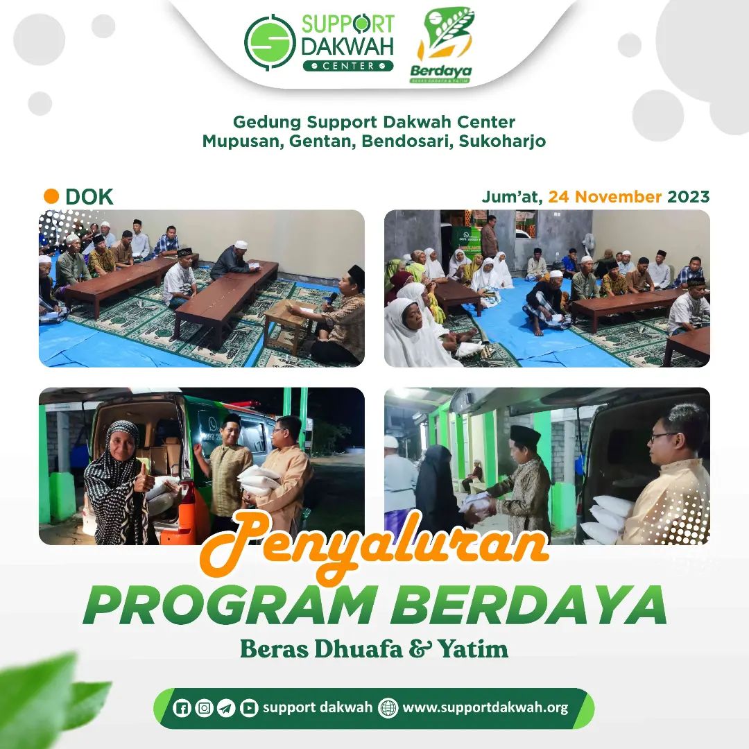 Donasi Support Dakwah Center